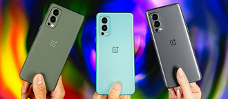 Ele está disponível em três cores. (Imagem: Reprodução / OnePlus)