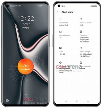 Renders do Realme Flash. (Imagem: Reprodução / GSM Arena)