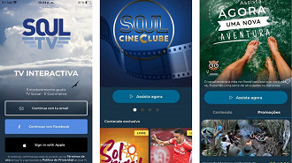 Soul TV está disponível apenas para Android e iOS. (Imagem: Reprodução / Soul TV)