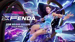 Ariana Grande no Fortnite: Confira skin, horários do evento e mais! Ariana Grande no Fortnite: Confira skin, horários do evento e mais!