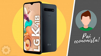 LG K41S. (Imagem: Oficina da Net)