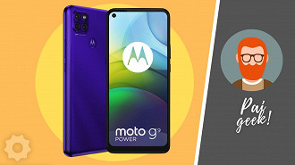 Motorola Moto G9 Power. (Imagem: Oficina da Net)