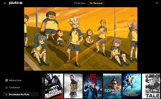 Pluto TV agora está disponível no Claro Box TV. (Imagem: Captura de tela por Adalton Bonaventura)