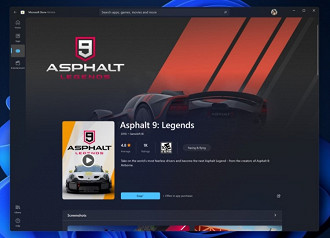 Interface da Microsoft Store no Windows 11. Fonte: windowslatest