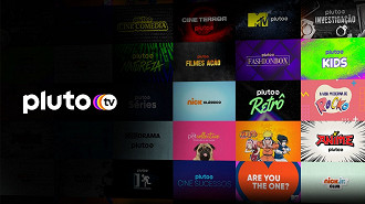 Pluto TV é um dos melhores serviços de IPTv grátis no Brasil. (imagem: Reprodução / Pluto Tv)