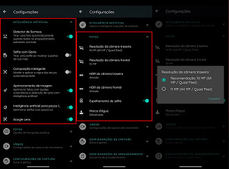 Pré-configurar as câmeras é importante para fazer fotos de forma mais rápida e obter resultados melhores