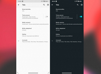 O tema escuro pode dar outra cara para seu smartphone
