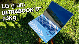 Review LG Gram 17 2021: Notebook com tela grande e levíssimo Review LG Gram 17 2021: Notebook com tela grande e levíssimo
