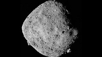 Asteroide Bennu. (Imagem: Reprodução / NASA)