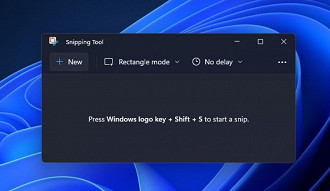 App Snipping Tool no Windows 11. Fonte: windowslatest