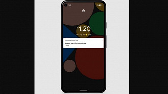 Captura de tela mostrando notificação do app Google Home. Fonte: 9to5google