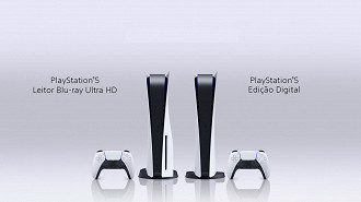 Imagem ilustrativa do PS5 e suas variantes. Fonte: PlayStation Blog