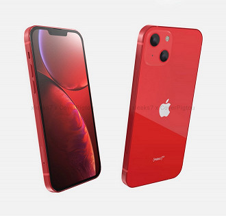 Renderizações do iPhone 13. (Imagem: Reprodução / Applle)