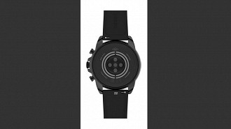 Traseira do smartwatch Fossil Gen 6. Fonte: WinFuture