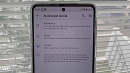 Taxa de atualização influencia no consumo de bateria no celular? Taxa de atualização influencia no consumo de bateria no celular?