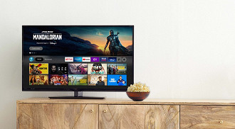 As primeiras smart TVs da Amazon foram fabricadas em parceria com a Pioneer. (Imagem: Reprodução/Amazon)