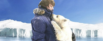 O filme O Menino e o Urso estreia nesta sábado na Pluto TV. (Imagem: Reprodução)