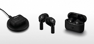 Fone de ouvido in-ear Bluetooth TWS Marshall Motifi ANC. Fonte: marshall