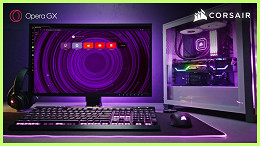 Opera GX, navegador gamer, ganha atualização com suporte ao iCUE da Corsair Opera GX, navegador gamer, ganha atualização com suporte ao iCUE da Corsair