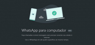 Descrição do recuso WhatsApp para computador (Beta). (Imagem: Oficina da Net)