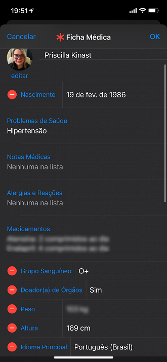 Ficha Médica