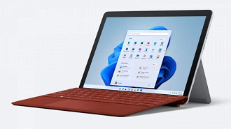 Notebook Microsoft Surface Go 3. Fonte: Microsoft