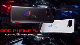 ASUS lança linha ROG Phone 5 no Brasil com tela de 144Hz e até 18GB de RAM ASUS lança linha ROG Phone 5 no Brasil com tela de 144Hz e até 18GB de RAM