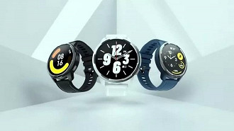 O Watch Color 2 tem até 200 watchfazes e mais de 100 modos de treino. (Imagem: Reprodução/Xiaomi)