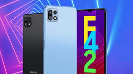 Samsung lança Galaxy F42 5G com Dimensity 700 e tela de 90 Hz