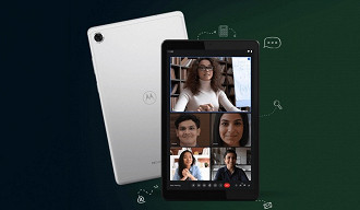 Moto Tab G20 marca  retorno da Motorola ao mercado de tablets. (Imagem: Reprodução / Motorola)