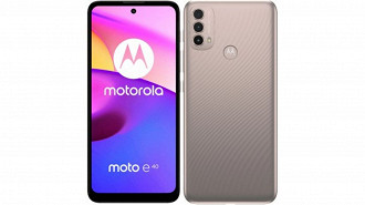 Moto E40 é o mais novo intermediário da Motorola. (Crédito: Motorola/Reprodução)