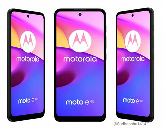 A tela é composta por um painel Max Vision, assim como a fabricante gosta de chamar. (Crédito: Motorola/Reprodução)