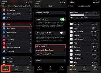 Créditos: Aplicativo Watch / iPhone.