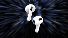 Apple anuncia AirPods 3 com áudio espacial e design conhecido Apple anuncia AirPods 3 com áudio espacial e design conhecido
