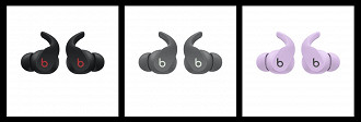 Cores do fone de ouvido in-ear Bluetooth TWS Beats Fit Pro. Fonte: 9to5mac