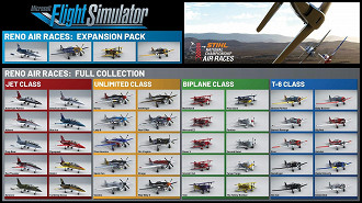 O que irá vir com a nova atualização do Microsoft Flight Simulator. Fonte: Microsoft O que irá vir com a nova atualização do Microsoft Flight Simulator. Fonte: Microsoft