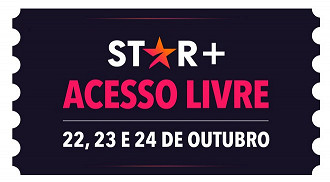 Star+ será oferecida gratuitamente neste final de semana. (Crédito: Star+/Reprodução) Star+ será oferecida gratuitamente neste final de semana. (Crédito: Star+/Reprodução)