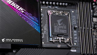 Placa mãe Gigabyte Z690 Aorus. Fonte: Gigabyte