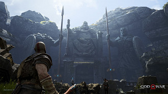 Imagem ilustrativa com cena de God of War. Fonte: Blog PlayStation