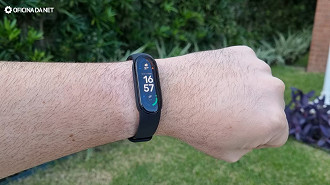 O telão possibilitou novas watchfaces.