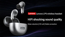 Lenovo LP5, conheça o in-ear TWS da chinesa com bom custo-benefício