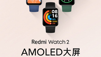 Imagem do novo smartwatch Redmi Watch 2. Fonte: notebookcheck