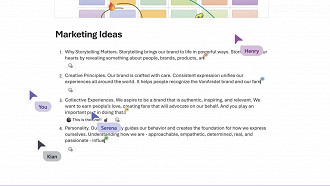 Loop page - Ambiente online para trabalho colaborativo. Fonte: Microsoft Loop page - Ambiente online para trabalho colaborativo. Fonte: Microsoft