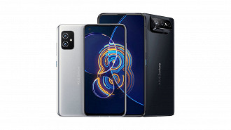 ASUS anuncia o Zenfone 8 e  8 Flip no Brasil. (Crédito: ASUS/Reprodução)