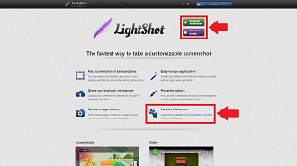 Passo 01 - Lightshot: Como instalar