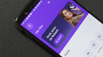 Card de convite para ter um pedacinho do Nubank e virar um sócio. Fonte: Vitor Valeri