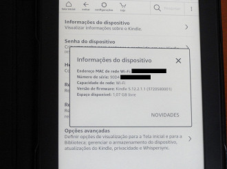 Como saber qual modelo do Kindle através do inicio do número de série (serial number).