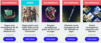 O jogo aparece logo no início da lista de presentes.