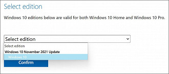 Passo 05 - Engane a página de download da Microsoft para permitir o download da ISO.