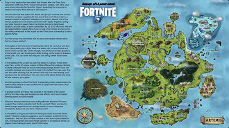 Possível novo mapa de Fortnite (crédito: